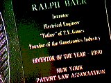 Ralph Baer, The Father of the Video Game - Honors 